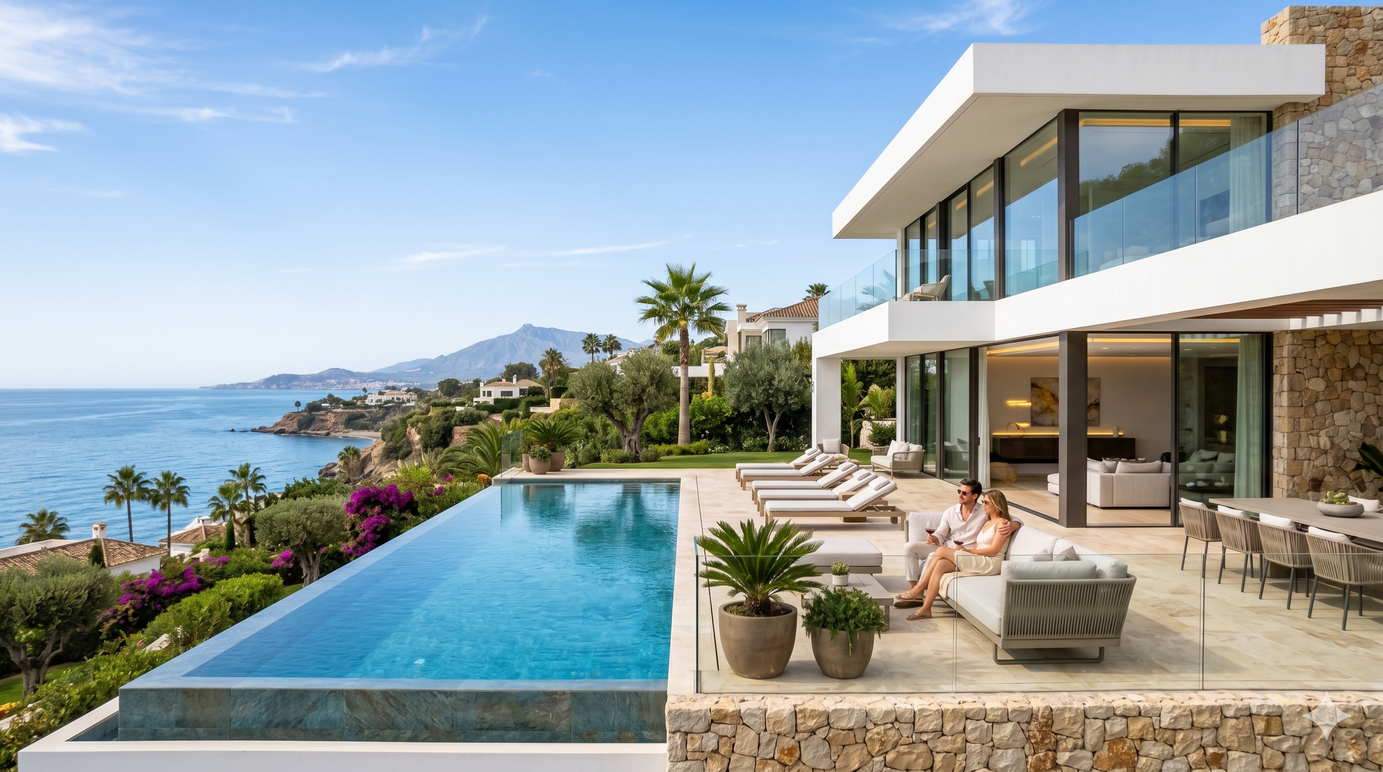 Villa view